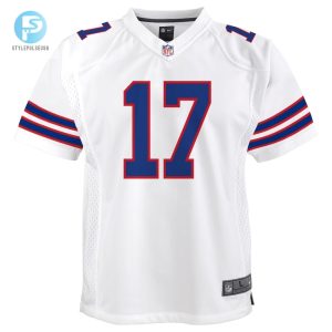 Youth Buffalo Bills Josh Allen Nike White Game Jersey stylepulseusa 1 1