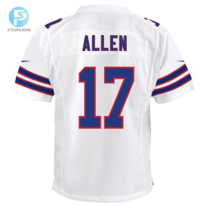 Youth Buffalo Bills Josh Allen Nike White Game Jersey stylepulseusa 1 2