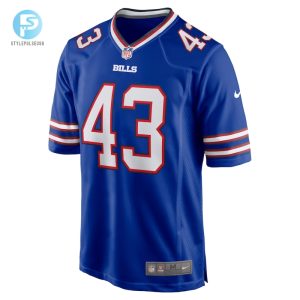 Mens Buffalo Bills Terrel Bernard Nike Royal Game Player Jersey stylepulseusa 1 1