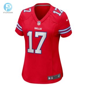 Womens Buffalo Bills Josh Allen Nike Red Player Jersey stylepulseusa 1 1