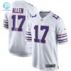 Youth Buffalo Bills Josh Allen Nike White Game Jersey stylepulseusa 1 3