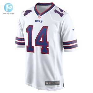 Mens Buffalo Bills Stefon Diggs Nike White Game Jersey stylepulseusa 1 1