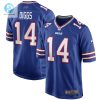 Mens Buffalo Bills Stefon Diggs Nike Royal Game Player Jersey stylepulseusa 1