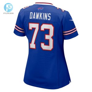 Womens Buffalo Bills Dion Dawkins Nike Royal Game Jersey stylepulseusa 1 2