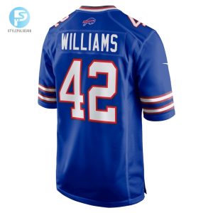 Mens Buffalo Bills Dorian Williams Nike Royal Home Game Jersey stylepulseusa 1 2