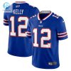 Mens Buffalo Bills Jim Kelly Nike Royal 90S Throwback Retired Player Limited Jersey stylepulseusa 1