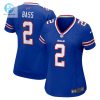 Womens Buffalo Bills Tyler Bass Nike Royal Game Jersey stylepulseusa 1