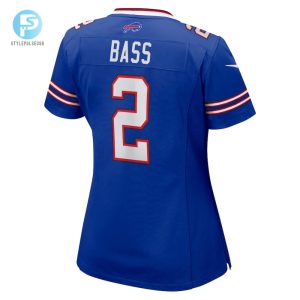 Womens Buffalo Bills Tyler Bass Nike Royal Game Jersey stylepulseusa 1 2