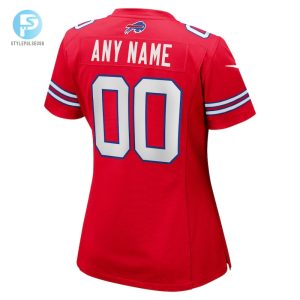 Womens Buffalo Bills Nike Red Alternate Custom Game Jersey stylepulseusa 1 2