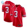 Mens Buffalo Bills Damar Hamlin Nike Red Alternate Game Jersey stylepulseusa 1