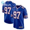 Mens Buffalo Bills Jordan Phillips Nike Royal Game Jersey stylepulseusa 1