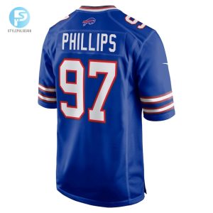 Mens Buffalo Bills Jordan Phillips Nike Royal Game Jersey stylepulseusa 1 2