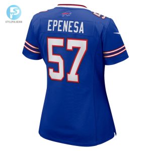 Womens Buffalo Bills A.J. Epenesa Nike Royal Game Jersey stylepulseusa 1 2