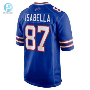 Mens Buffalo Bills Andy Isabella Nike Royal Team Game Jersey stylepulseusa 1 2