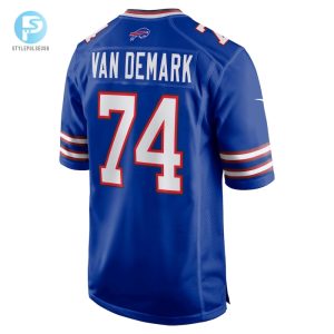 Mens Buffalo Bills Ryan Van Demark Nike Royal Game Player Jersey stylepulseusa 1 2