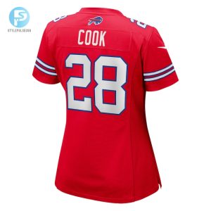 Womens Buffalo Bills James Cook Nike Red Player Jersey stylepulseusa 1 2