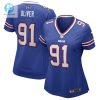 Womens Nike Ed Oliver Royal Buffalo Bills Game Jersey stylepulseusa 1