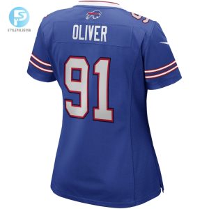 Womens Nike Ed Oliver Royal Buffalo Bills Game Jersey stylepulseusa 1 2