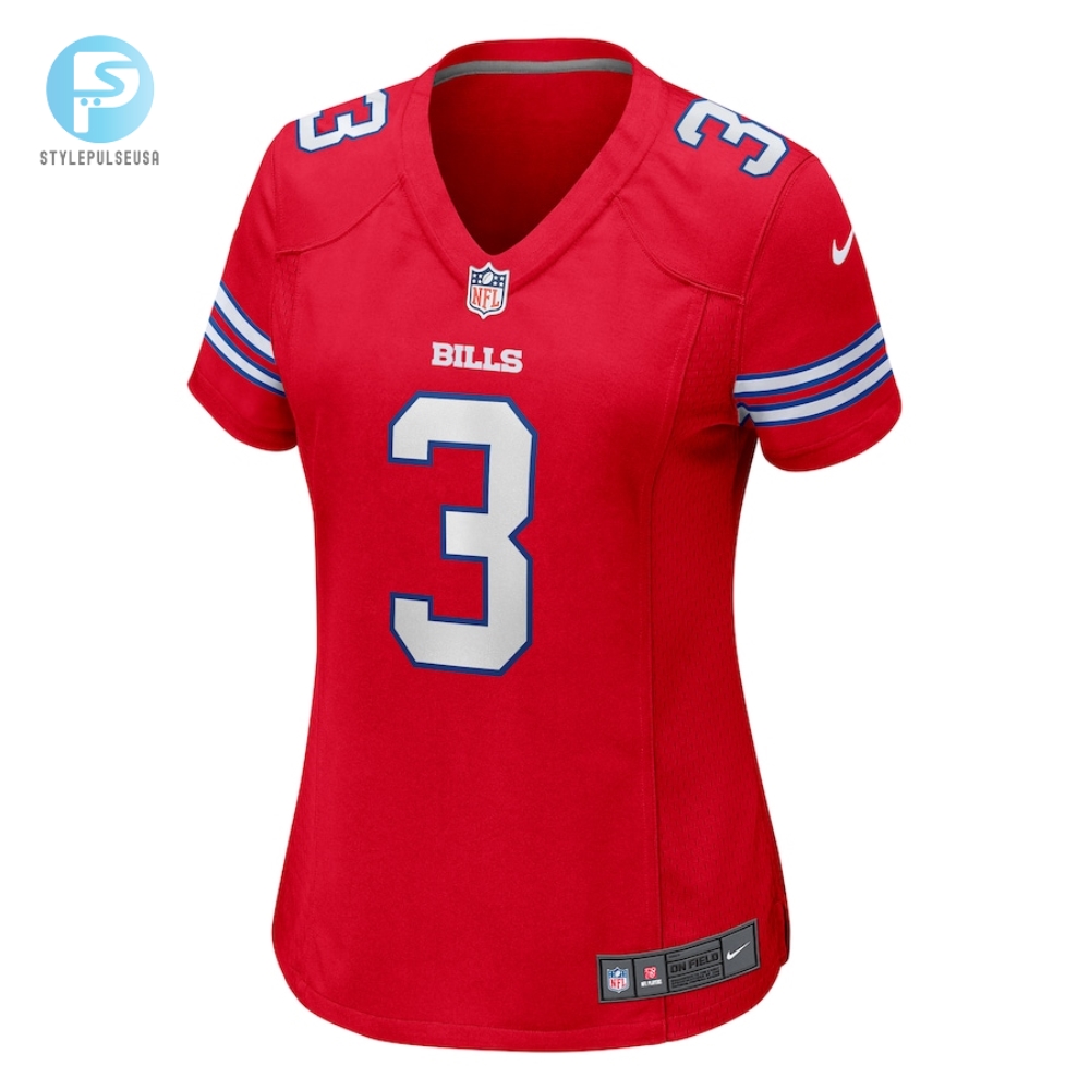 Womens Buffalo Bills Damar Hamlin Nike Red Player Jersey 