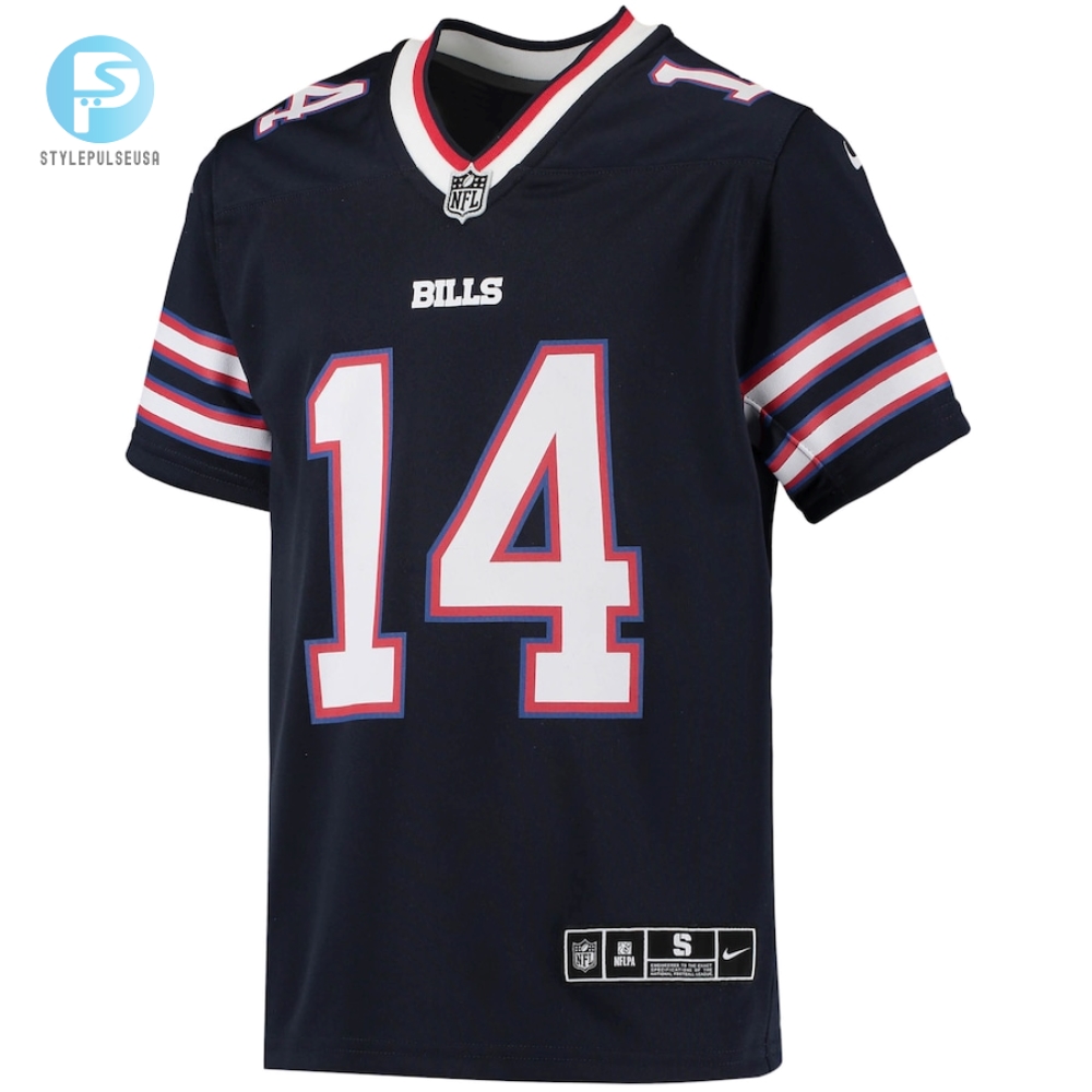 Youth Buffalo Bills Stefon Diggs Nike Navy Inverted Team Game Jersey 
