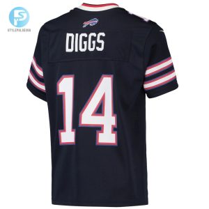 Youth Buffalo Bills Stefon Diggs Nike Navy Inverted Team Game Jersey stylepulseusa 1 2