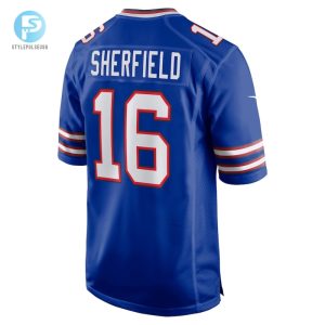 Mens Buffalo Bills Trent Sherfield Nike Royal Game Player Jersey stylepulseusa 1 2