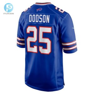 Mens Buffalo Bills Tyrel Dodson Nike Royal Team Game Jersey stylepulseusa 1 2