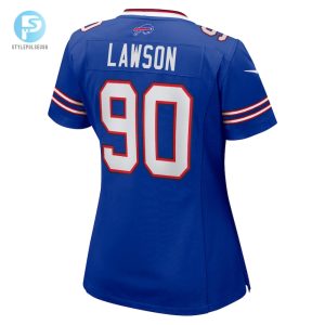 Womens Buffalo Bills Shaq Lawson Nike Royal Game Jersey stylepulseusa 1 2