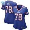 Womens Buffalo Bills Bruce Smith Nike Royal Game Retired Player Jersey stylepulseusa 1