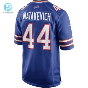 Mens Buffalo Bills Tyler Matakevich Nike Royal Game Player Jersey stylepulseusa 1 2