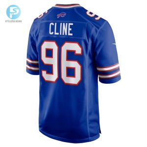 Mens Buffalo Bills Kameron Cline Nike Royal Team Game Jersey stylepulseusa 1 2