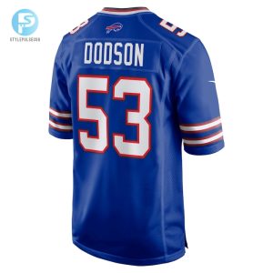 Mens Buffalo Bills Tyrel Dodson Nike Royal Game Player Jersey stylepulseusa 1 2