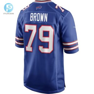 Mens Buffalo Bills Ruben Brown Nike Royal Game Retired Player Jersey stylepulseusa 1 2