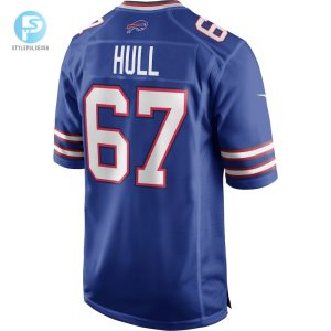 Mens Buffalo Bills Kent Hull Nike Royal Game Retired Player Jersey stylepulseusa 1 2