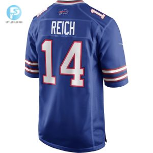 Mens Buffalo Bills Frank Reich Nike Royal Game Retired Player Jersey stylepulseusa 1 2