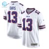 Mens Buffalo Bills Gabe Davis Nike White Game Player Jersey stylepulseusa 1