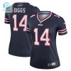 Womens Buffalo Bills Stefon Diggs Nike Navy Inverted Legend Jersey stylepulseusa 1