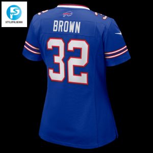 Womens Buffalo Bills Kyron Brown Nike Royal Game Jersey stylepulseusa 1 2