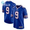 Mens Buffalo Bills Kyle Allen Nike Royal Game Player Jersey stylepulseusa 1