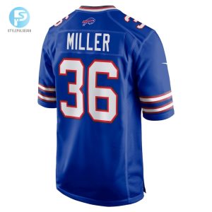 Mens Buffalo Bills Herb Miller Nike Royal Game Jersey stylepulseusa 1 2