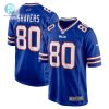 Mens Buffalo Bills Tyrell Shavers Nike Royal Team Game Jersey stylepulseusa 1