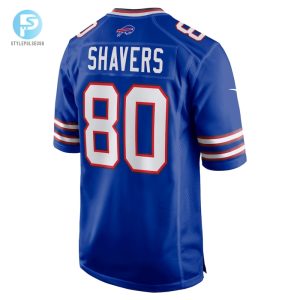 Mens Buffalo Bills Tyrell Shavers Nike Royal Team Game Jersey stylepulseusa 1 2