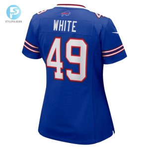 Womens Buffalo Bills Dashaun White Nike Royal Team Game Jersey stylepulseusa 1 2