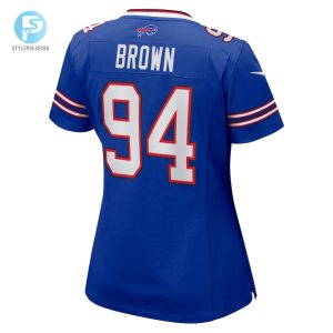 Womens Buffalo Bills Andrew Brown Nike Royal Game Jersey stylepulseusa 1 2