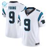 Mens Carolina Panthers Bryce Young Nike White Vapor F.U.S.E. Limited Jersey stylepulseusa 1