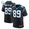 Mens Carolina Panthers Steve Smith Sr. Nike Black Retired Player Game Jersey stylepulseusa 1