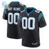 Mens Carolina Panthers Nike Black Custom Game Jersey stylepulseusa 1