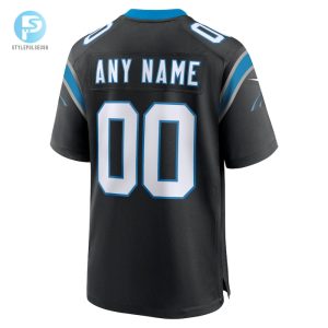 Mens Carolina Panthers Nike Black Custom Game Jersey stylepulseusa 1 2