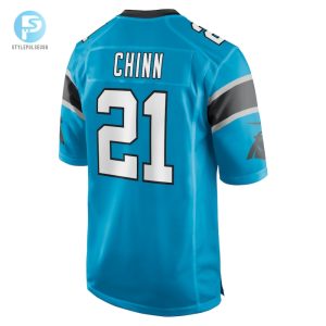 Mens Carolina Panthers Jeremy Chinn Nike Blue Game Jersey stylepulseusa 1 2