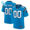 Mens Carolina Panthers Nike Blue Alternate Custom Game Jersey stylepulseusa 1